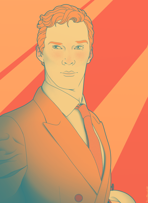 jessicamarianaart: Captain Martin Crieff as requested by brokenlibrarygirl for the colour 