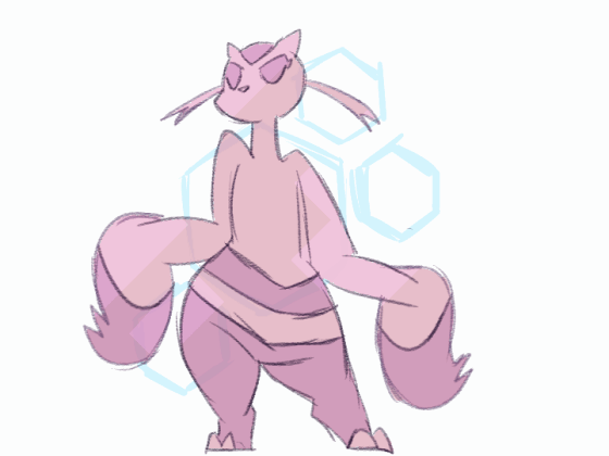      Type your favorite Pokemon in the Gif feature and post the first result!   