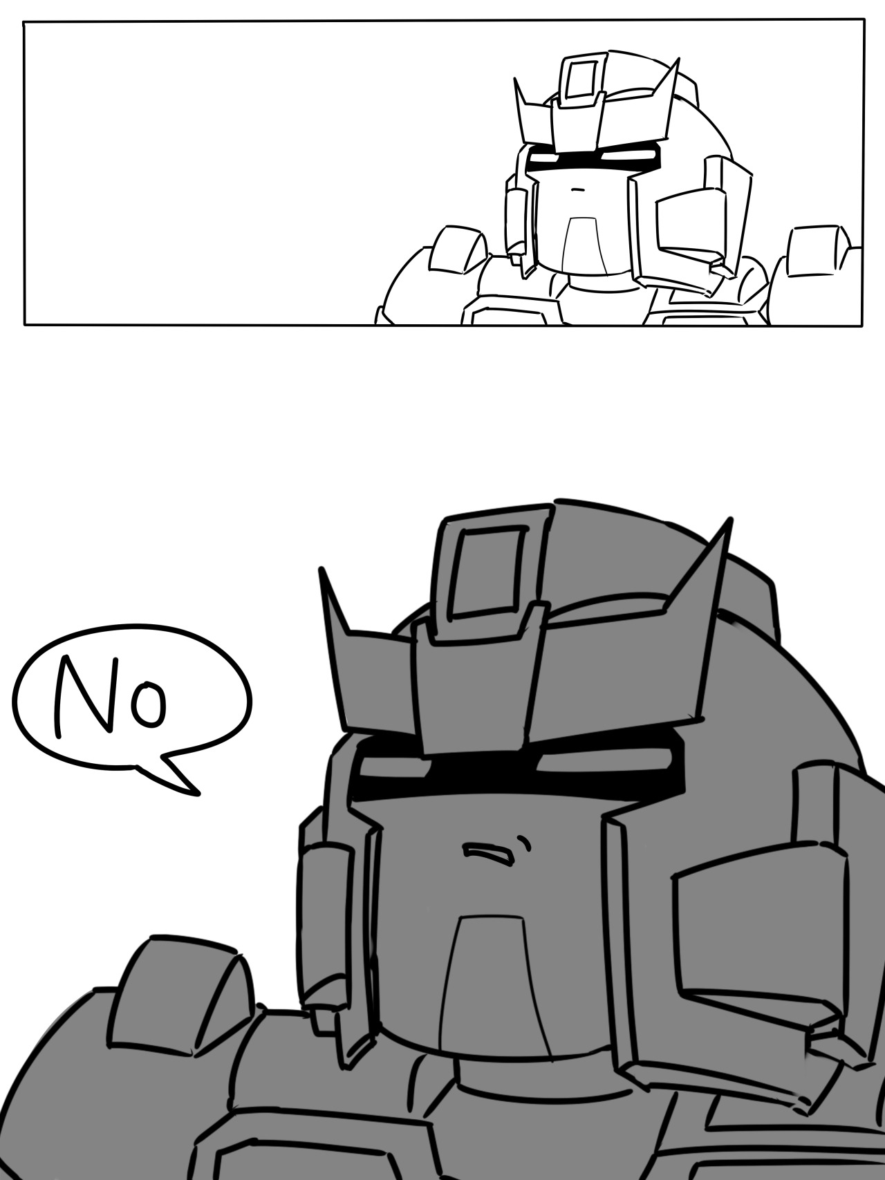 enrai999:  今日のらくがき。today doodle.Ratchet do not like.（illustrations