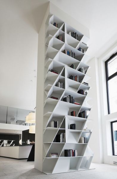 Web bookcase by Daniel Libeskind for Poliform Varenna http://bit.ly/1whIiIC