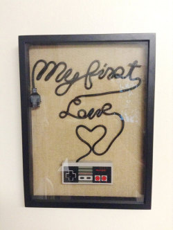 retrogamingblog:  NES Controller Shadowbox by Woody6switch