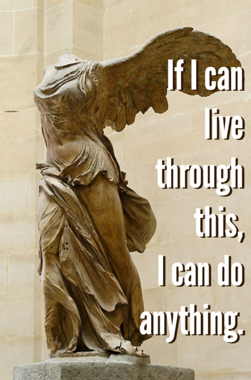 fobarthistory:Winged Victory of Samothrace // “Champion” by Fall Out Boy{requested by @kgirlonfire}