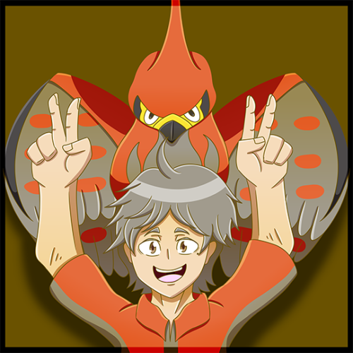 Koshi Sugawara and Talonflame