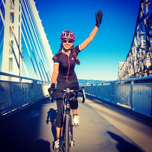 lacletaoficial:  The new Bay Bridge bike path (that currently leads to nowhere) was a beautiful endi