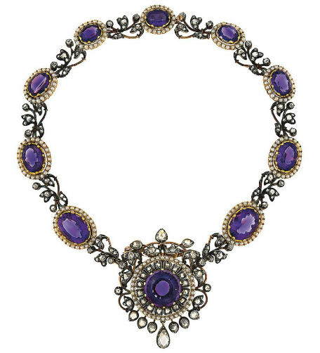 omgthatdress:Necklacelate 19th centuryChristie’s