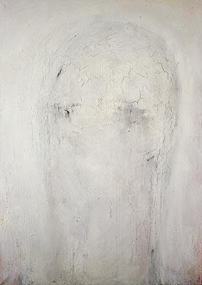 kuinexs:  Gottfried Helnwein Self-Portrait ,1988,mixed media (oil and acrylic on