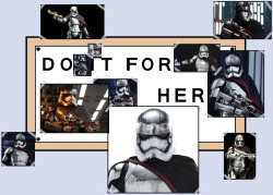 chrxmecaptain:  (Has this been done yet? God I love Phasma…) 