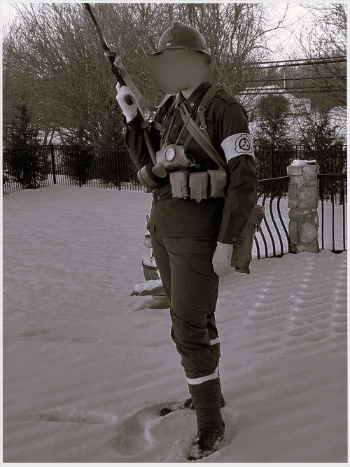 A 1920s Impression Of An Mobile Task Forces Agent.