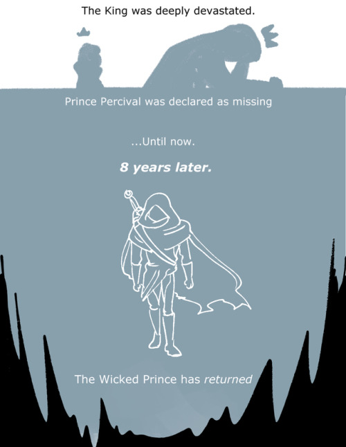 junkpilestuff:The Secret Origin of The Wicked Prince.The Gardener and The Wicked Prince.This is a su