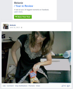 meladoodle:  one of my 20 biggest moments in 2013 according to facebook