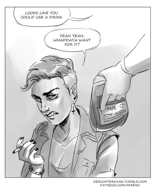 zeroafterdark:  Broke vampire–☆Patreon☆ -  ★Ko-Fi★ - ☆Twitter☆