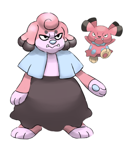 wanted to make a snubbull evolution that looks more like its pre evolution