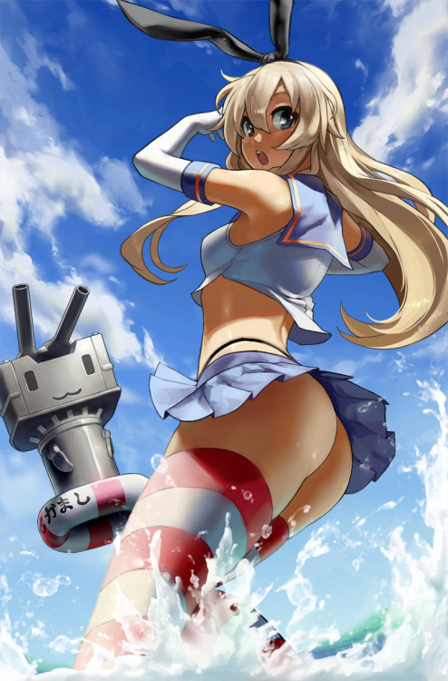 島風ちゃん by EU03 [Pixiv] via Illustail