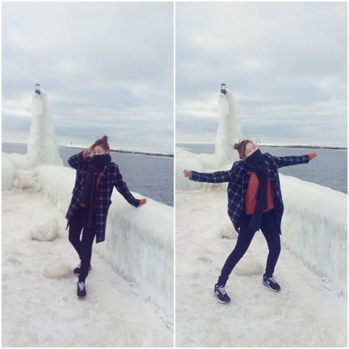 ygfamilyy:SOOHYUN: “Let It Go~ #Frozen #GrandRapids #GrandHaven”