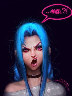 what the…? (Jinx) by AyyaSap 