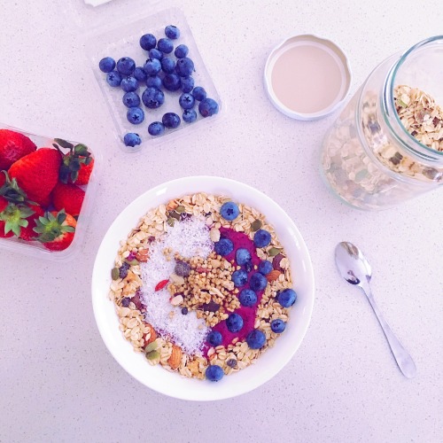 Breakfast set up