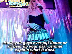 frankiemalone:  willam belli educating the children at crews &amp; tangos in toronto. [x]  