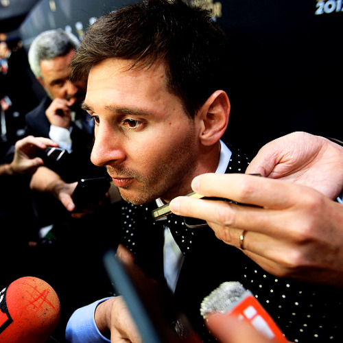  LIONEL MESSI ↳ FIFA Ballon d'Or 2012 | January 7, 2013 in Zurich ©GettyImages 
