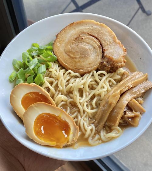 ramenhaven: My first go at making Tonkotsu Ramen! Had a newfound respect and appreciation for the am