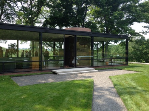 Glass House, New Canaan, Connecticut. June, 2013