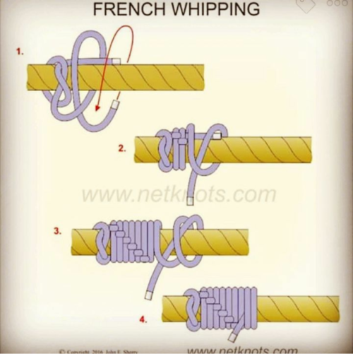 French whipping knot!