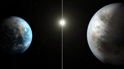 lukaparks:  npr:  NASA’s planet-hunting Kepler Telescope has spotted the first roughly Earth-sized world orbiting in the “Goldilocks zone” of another star – offering perhaps the best bet so far for life elsewhere in the universe.A year on Kepler