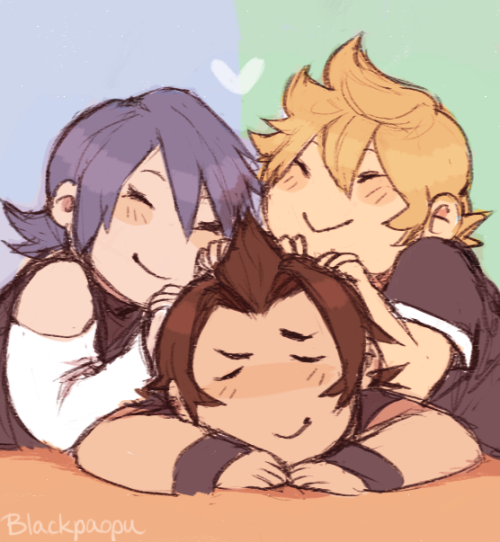 blackpaopu:  *slams hands on table* i just want them to be happyyy