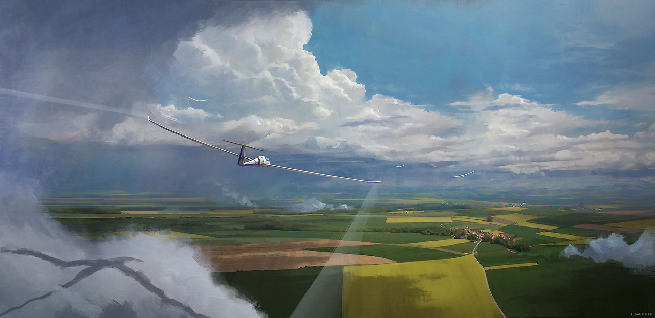 theamazingdigitalart:  The amazing digital art of  Julien Gauthier     Digital Painting
