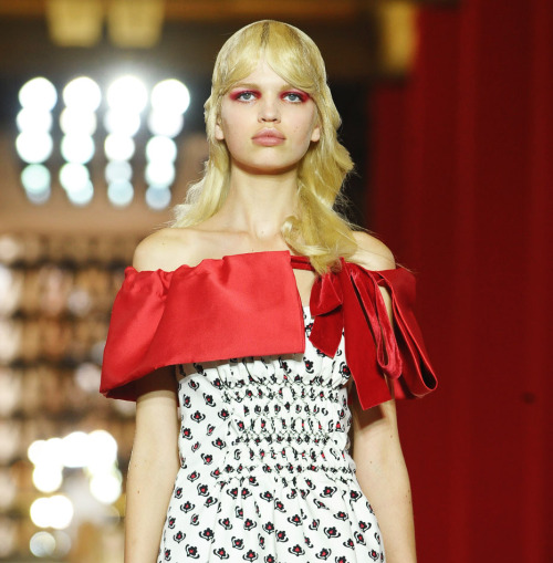 daphen groeneveld @ miu miu spring/summer 2012.