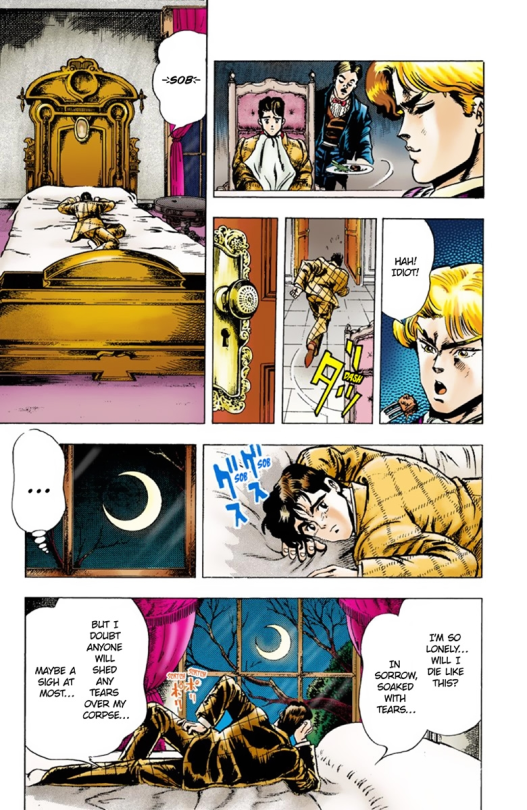 Manga Jonathan Joestar Is A Delinquent LiteTM. He Smokes, Climb Trees, And Dresses Down To Play With