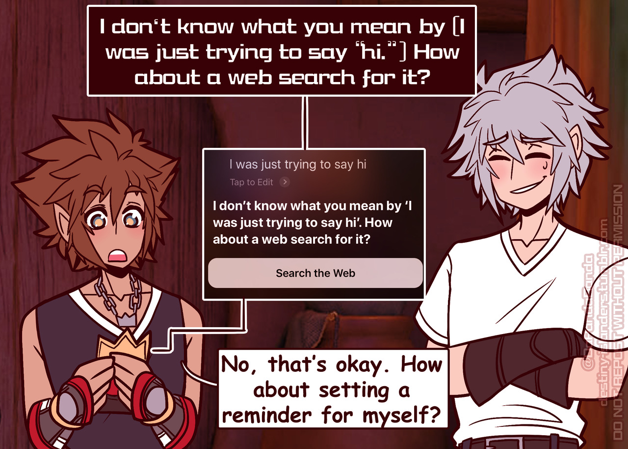 destiny-islanders:    Sora may not know much about technology, but he does know that