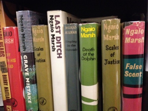 Ngaio Marsh first editions at Goldsboro Books.