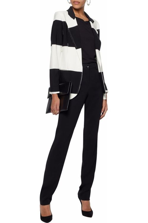 Striped Stretch-Jersey BlazerNorma Kamali$124.00www.theoutnet.com