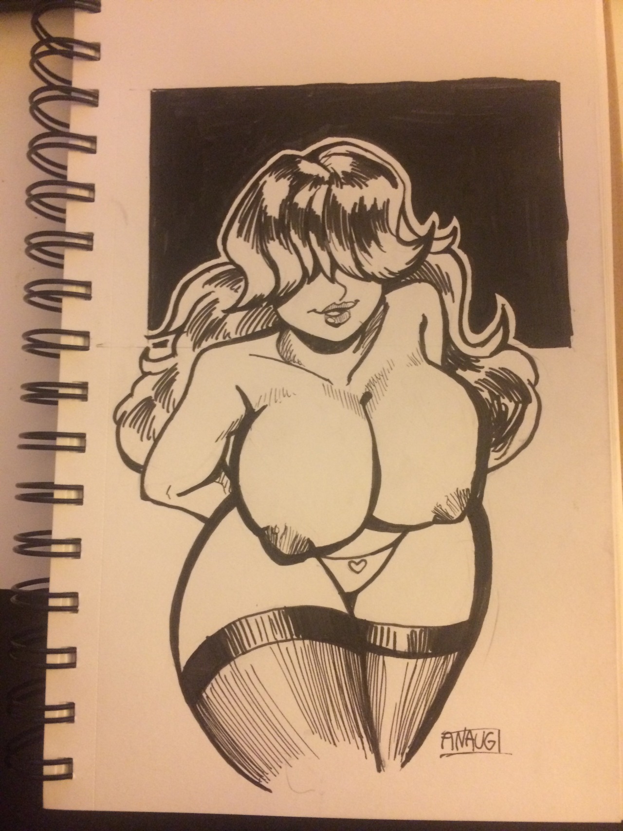 captainanaugi:  Went out, bought some pens and started a sketch book. This feels