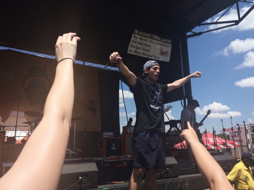 practicality: knuckle puck • warped tour • OKC