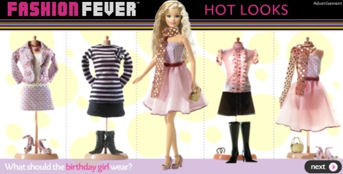 Fashion Fever Hot Looks from barbie.com
