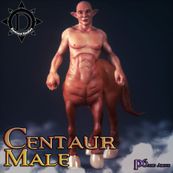 Are your figures living in a fantasy land with unicorns and centaurs?  Probably not. And why? Because you don&rsquo;t have Centaur Male!!! Centaur Male is a custom figure. Half Man, half horse, he will ride your renders into fantasy land! Product Requirem