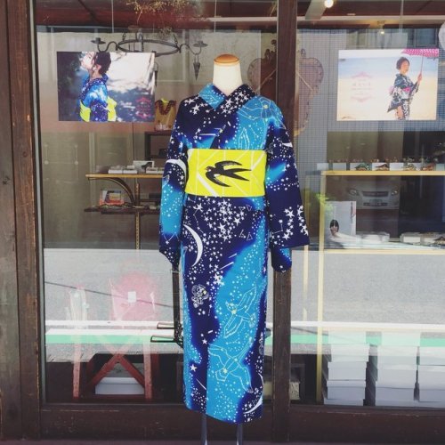 Constellation yukata by MaroJuice, perfect for today’s Tanabata star festival!Designer named this pa