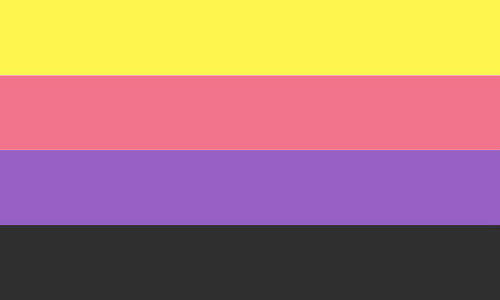 nbsapphics: my take on a nonbinary sapphic flag! yeah I know, they suck. 