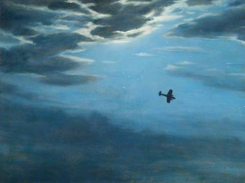 Whitley (British bomber of World War II) -  Christopher Richard Wynne  1941British  1889-194Oil on c