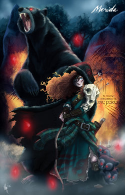 karmasshadowknight:  Twisted Princess: Merida