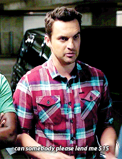 ness-new-girl:  40 Day New Girl Photoshop Challenge ↳ Day 20- Favourite Nick moment