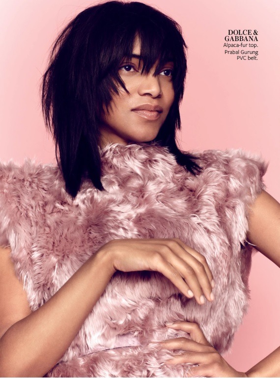 divalocity:  She’s The One: Songstress Alice Smith for InStyle Magazine February