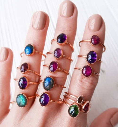 Gorgeous collection of rings