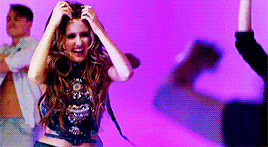 lauramdaily:You make me wanna move my feet, shake shake my hips, making brand new moves to you.