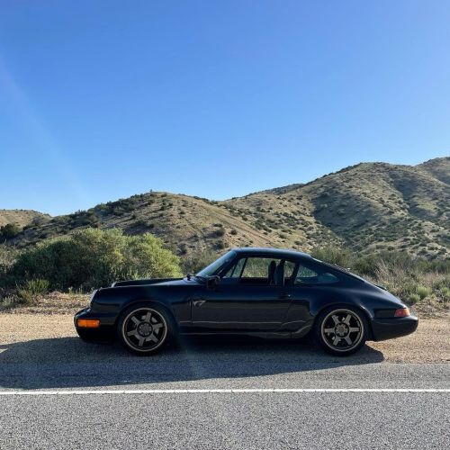 Maiden Voyage. First drive with 964 on the Tour de Del rally put on by @barnes.and.co and @hypertras