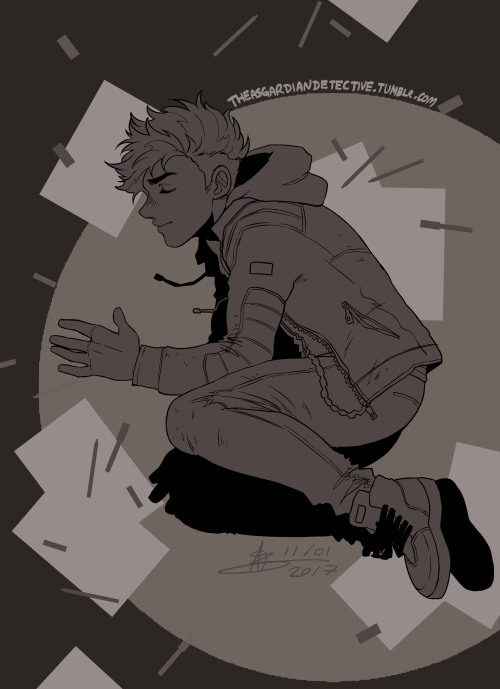 theasgardiandetective: Some Vent art that turned out way more comic-bookish than I’d expected.