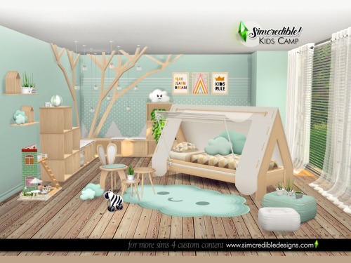 Kids Camping By SIMcredible!designs | Available at TSR.   ♦   Kids |   Toddlers |   Decor   ♦    