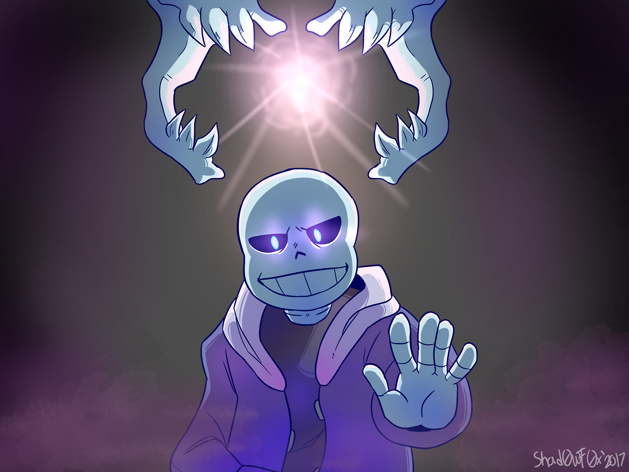 Shad0w's Lair — Oof ouch my bones. Glitchtale belongs to...