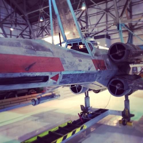 Grrrr, they wouldn’t let me get in. I swear I’m a certified X-Wing Pilot.